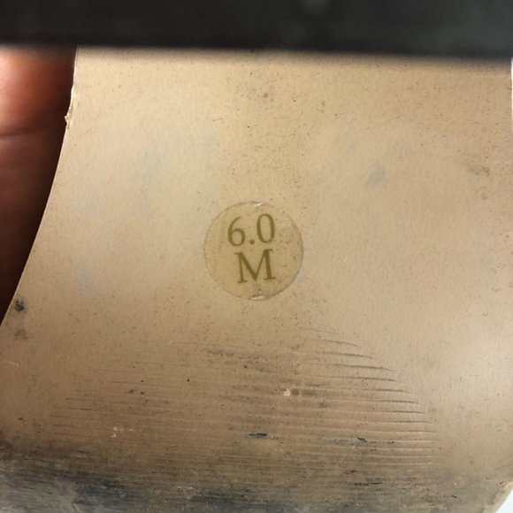 Steve Madden Talento Tan Leather Block Heels Sz 6 - Picture 10 of 12